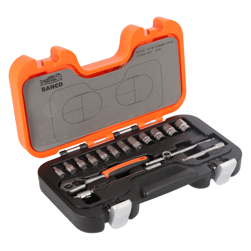 Steckschlüssel-Satz 1/4" 16-tlg