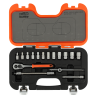 Steckschlüssel-Satz 1/4" 16-tlg
