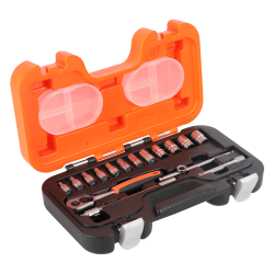 Steckschlüssel-Satz 1/4" 16-tlg