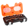 Steckschlüssel-Satz 1/4" 16-tlg Zoll