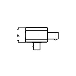 Maul-Einsteckwerkzeug 27x36 SW 164 mm