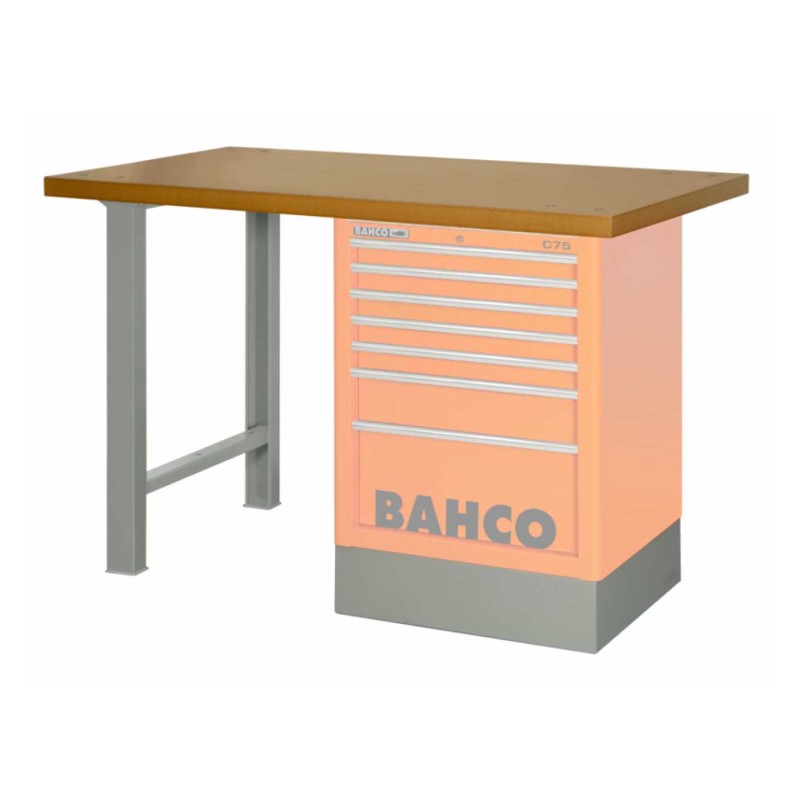 Montageset mit Holzoberfläche für Werkbank 1.800 mm