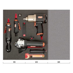 2/3 Einlage 1/2" Druckluftwerkzeuge & Zubehör 7-tlg