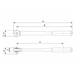 Elektronischer Drehwinkel-/Drehmomentschlüssel mit Speicherfunktion/USB & festem Knarrenkopf 7135Nm