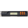 3/8" mm elektronischer Drehwinkel-/Drehmomentschlüssel mit festem Kopf 7-135 Nm