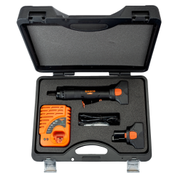 14.4V Akku Schleifmaschinen-Satz mit Spannzange (6 mm) im Koffer - Inkl. zweitem Akku