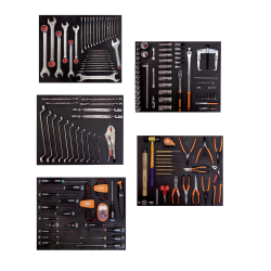 Satz aus 5 Einlagen für...