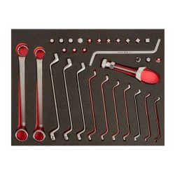 3/3 Einlage Kfz Steckschlüssel für Fahrzeuge 31-teilig