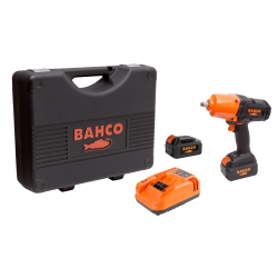 18V Akku Schlagschrauber-Satz 1/2" (1.000 Nm) im Koffer - Inkl. zweitem Akku