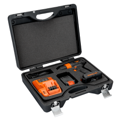 Akku-Bohrmaschine 1/2" mit...